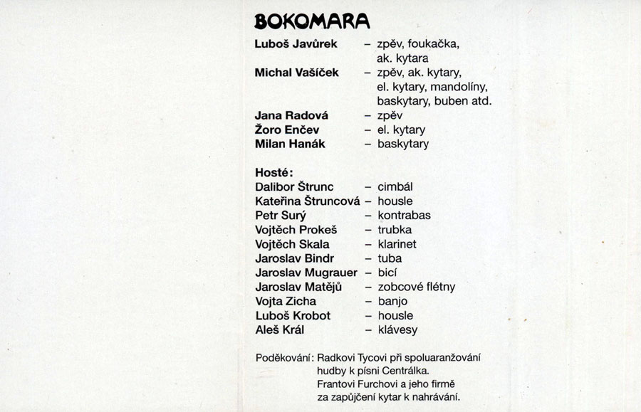 BOKOMARA - OBRATNK RAKA