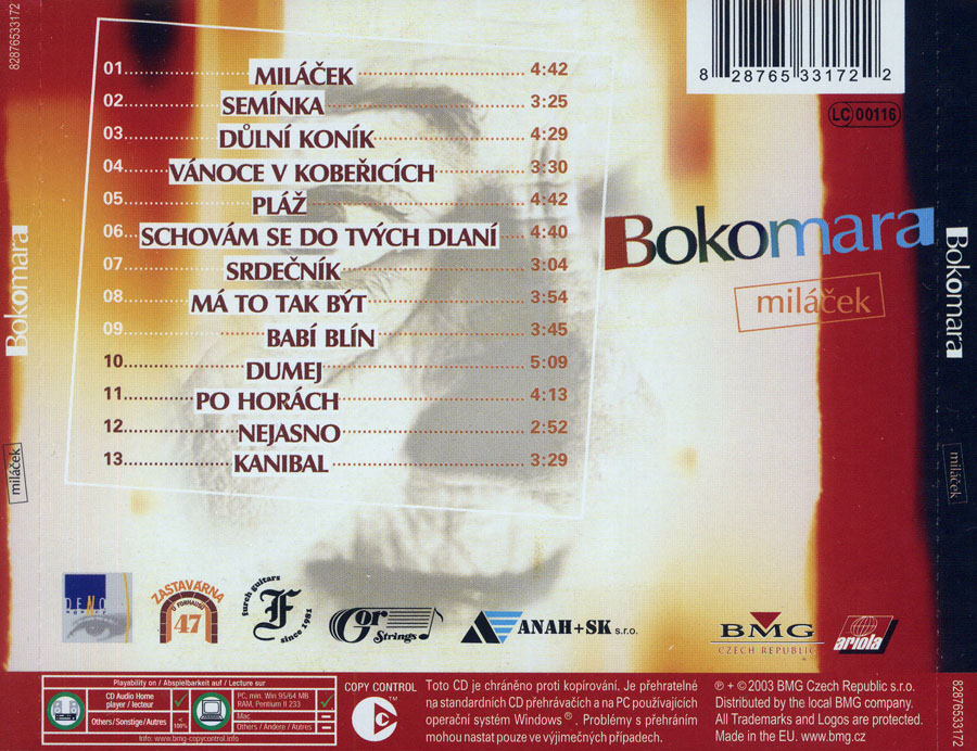BOKOMARA - MILEK