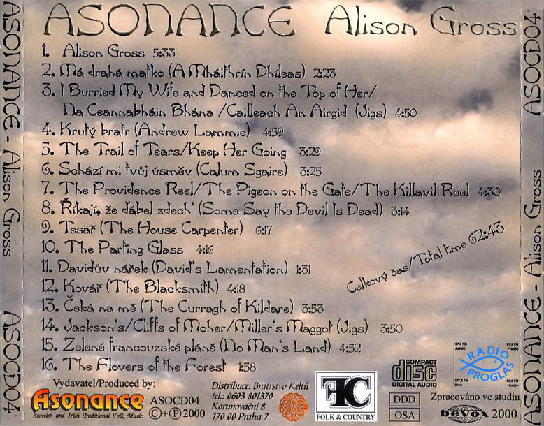 ASONANCE - ALISON GROSS
