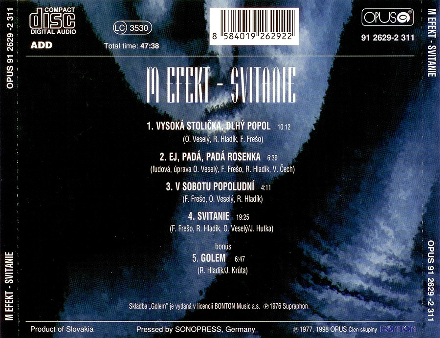 RADIM HLADK & BLUE EFFECT - SVITANIE 6