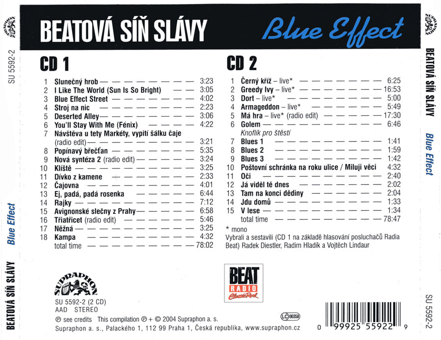 THE BLUE EFFECT - BEATOVÁ SÍŇ SLÁVY  2