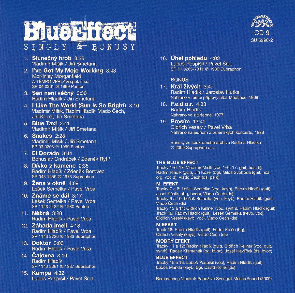 THE BLUE EFFECT - 1969-1989  20