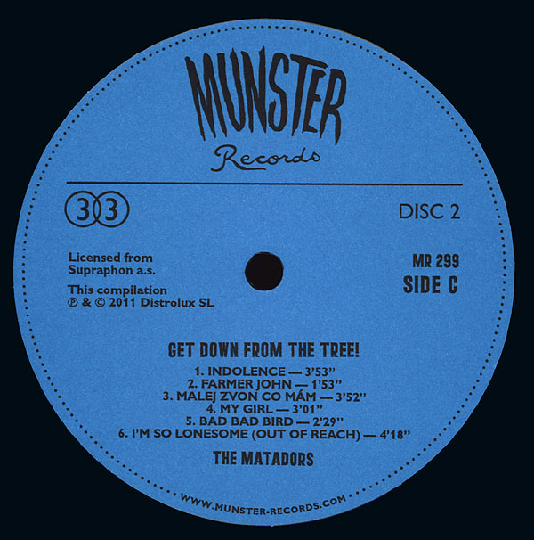 THE MATADORS – GET DOWN FROM THE TREE !  3