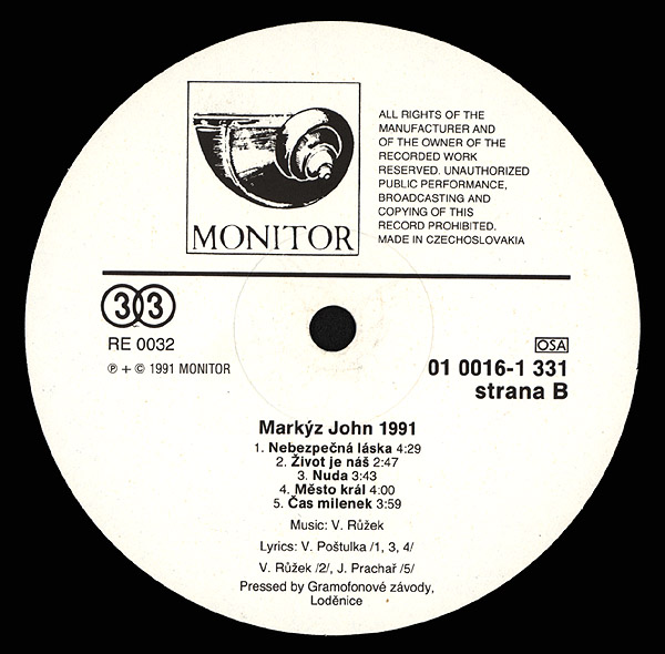 Markýz John 1991 4