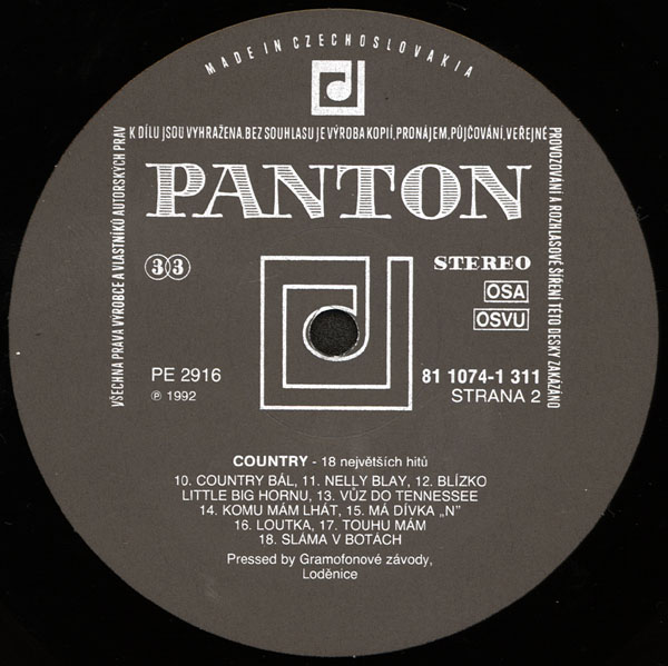 18. NEJVTCH HIT COUNTRY