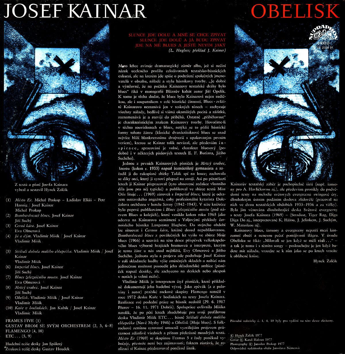 JOSEF KAINAR / OBELISK