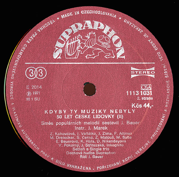 KDYBY TY MUZIKY BEBYLY