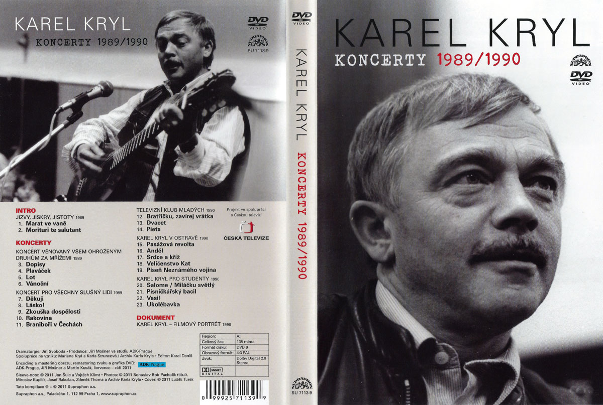 KAREL KRYL - KONCERTY 1989/1990