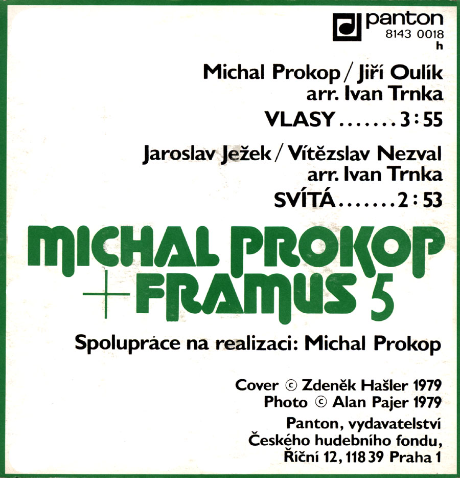 MICHAL PROKOP & FRAMUS 5 - Vlasy / Svt 2
