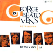 Obal SP PETR NOVK / GEORGE & BEATOVENS - Dtsk oi / J