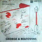Obal SP PETR NOVK / GEORGE & BEATOVENS - Esther / Kde ticho umr