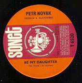 Obal SP PETR NOVÁK / GEORGE & BEATOVENS - Be My Daughter / Why Do You Leave Me