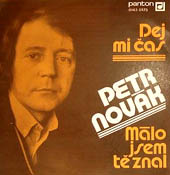 Obal SP PETR NOVK  - DEJ MI AS / MLO JSEM T ZNAL