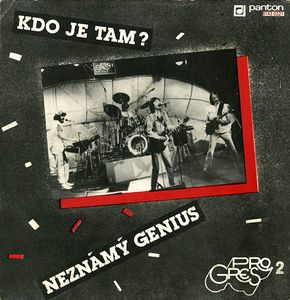 Obal SP Progres 2 - Kdo je tam? / Neznm genius