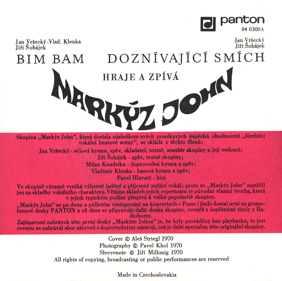 Markz John - Bim Bam / Doznvajc smch 2