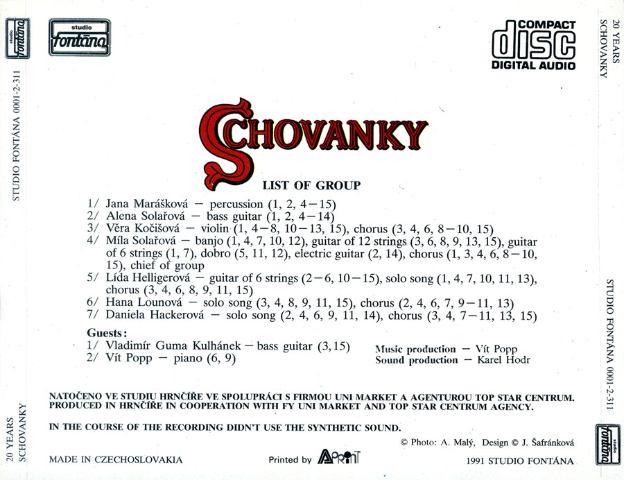 SCHOVANKY