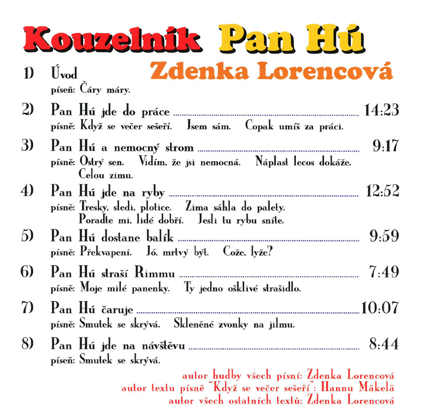 ZDENKA LORENCOV - KOUZELNK PAN H 