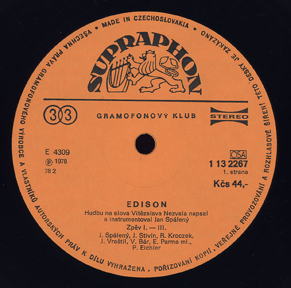 JAN SPLEN - EDISON
