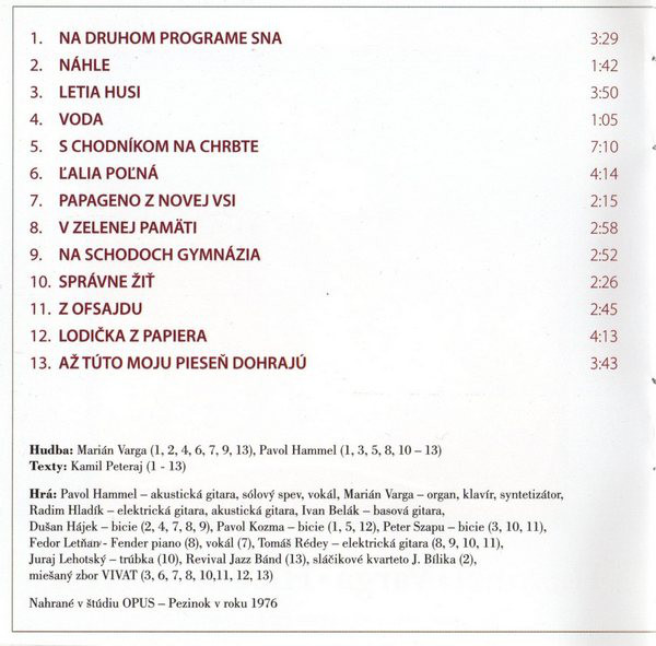  P.HAMMEL, M.VARGA & R.HLADK - NA II. PROGRAME SNA 6