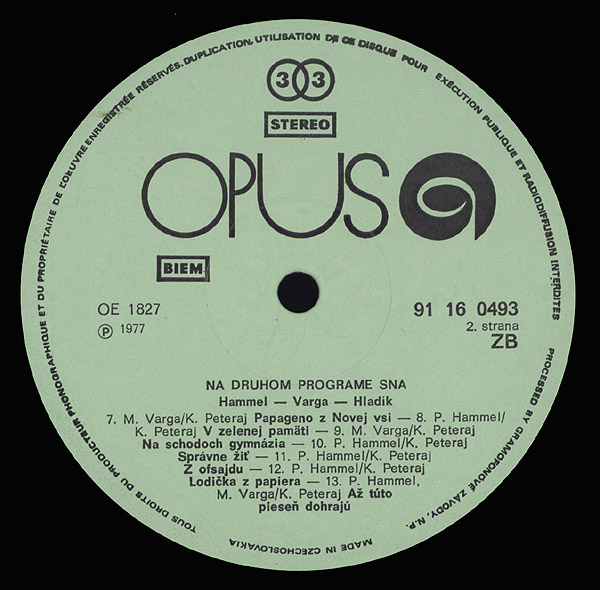  P.HAMMEL, M.VARGA & R.HLADK - NA II. PROGRAME SNA 4