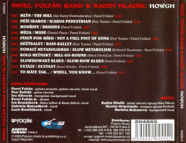PAVEL FONTN BAND & RADIM HLADK - HOWGH    2