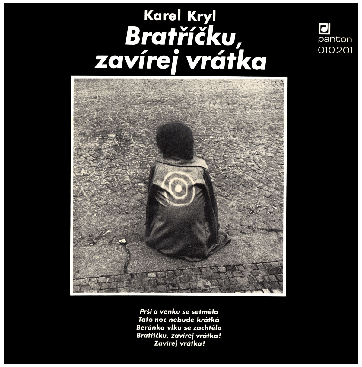 KAREL KRYL - BRATKU ZAVREJ VRTKA 1969 FRONT