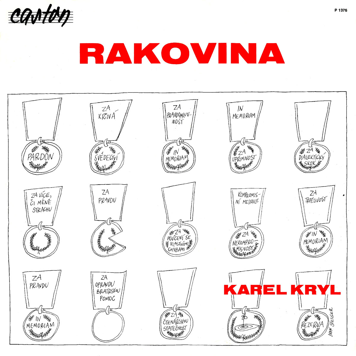 KAREL KRYL - RAKOVINA CASTON FRONT
