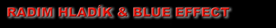 Logo RADIM HLADK & BLUE EFFECT