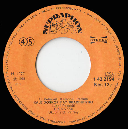LUBO POSP͊IL - Kaleidoskop Ray Bradburyho / Prodava verejch sn 3