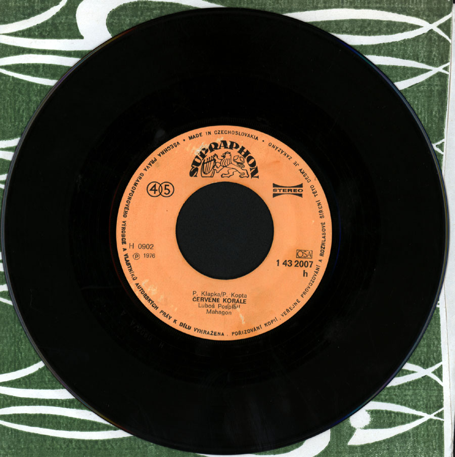 LUBO POSP͊IL - MAHAGON - Plnon bl / erven korle 1
